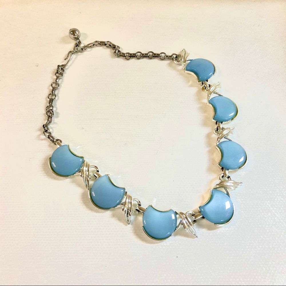 FAUX MOONSTONE 🌙 choker necklace
